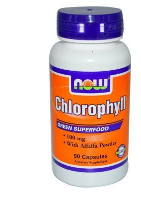NOW Chlorophyll 100мг (90 кап)